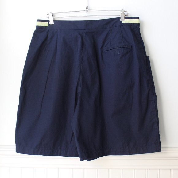 Liz Claiborne LizGolf Vintage Womens Navy Golf Shorts Size 16 Cotton - Picture 2 of 6